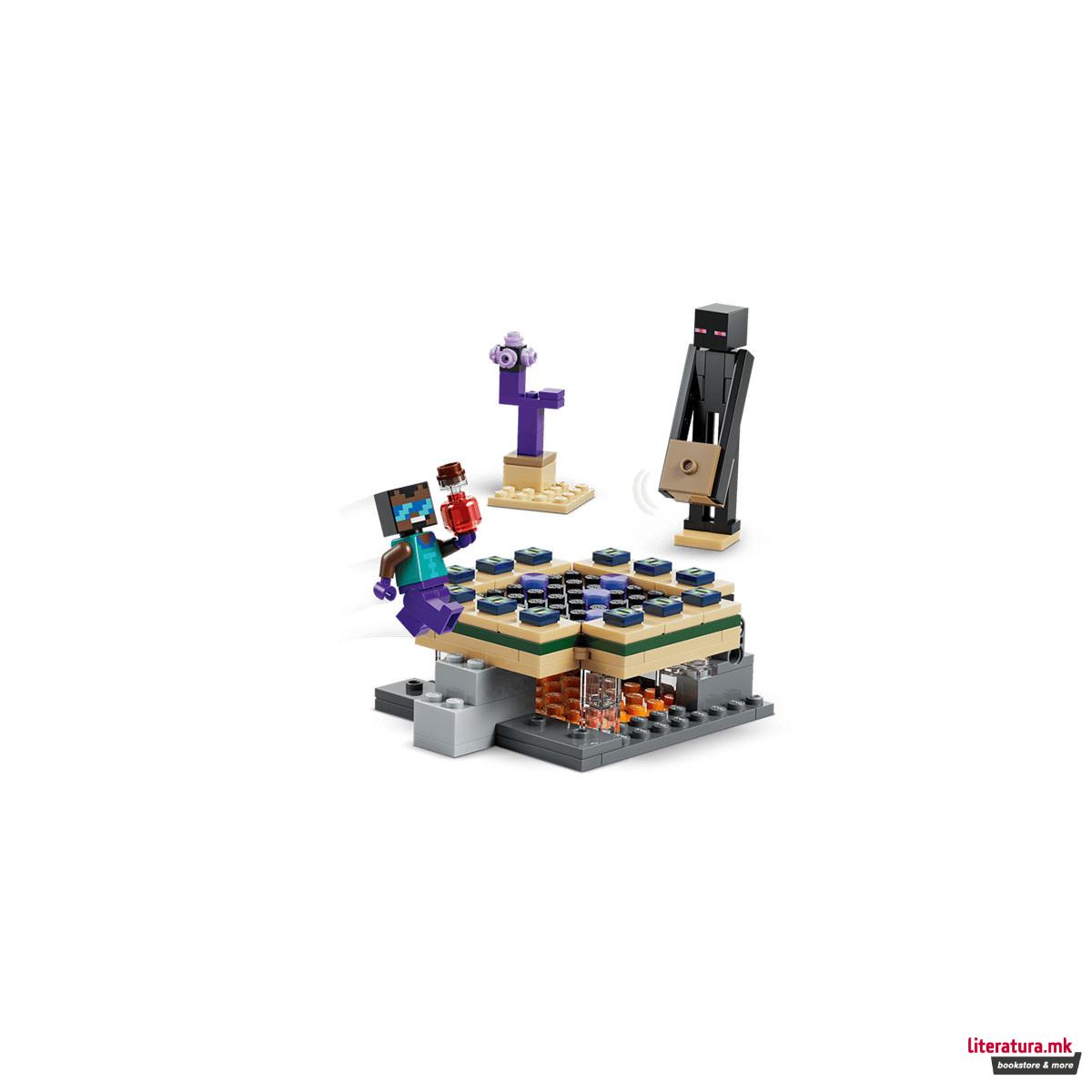 LEGO коцки, Minecraft, Nether & End Portal Journey 