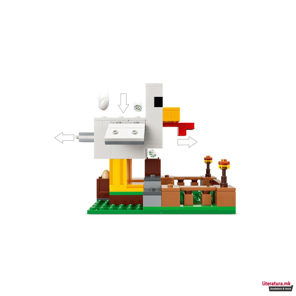 LEGO коцки, Minecraft, Chicken Farm 