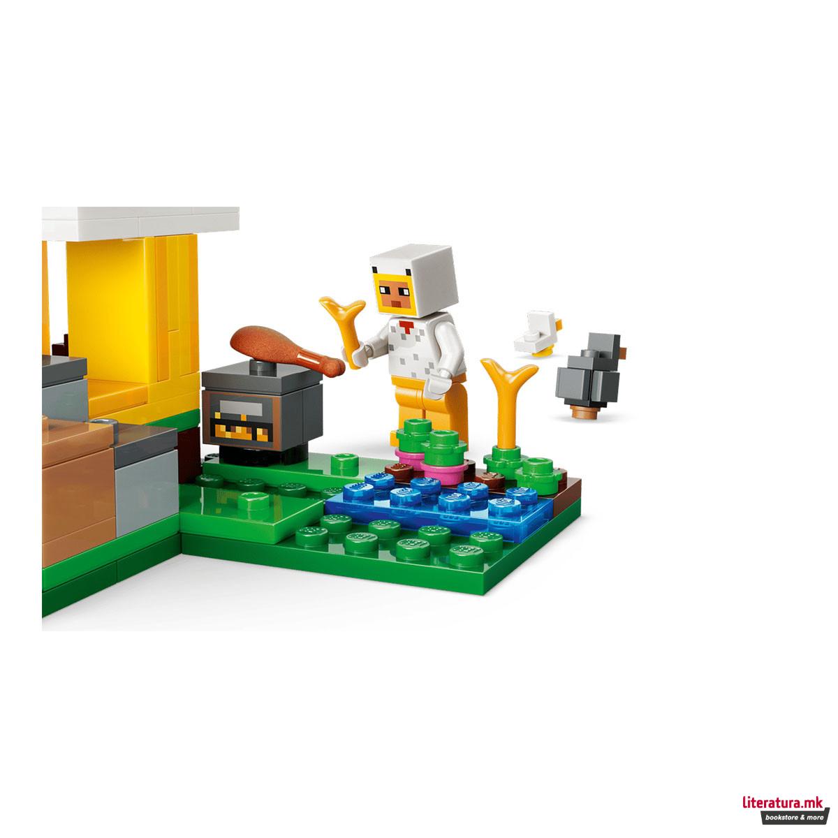 LEGO коцки, Minecraft, Chicken Farm 