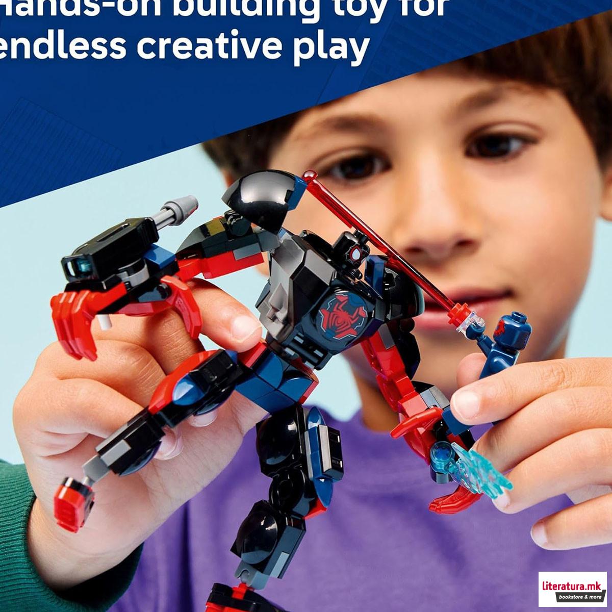 LEGO коцки, Marvel, Miles Morales Mech vs. Spider-Man 2099 