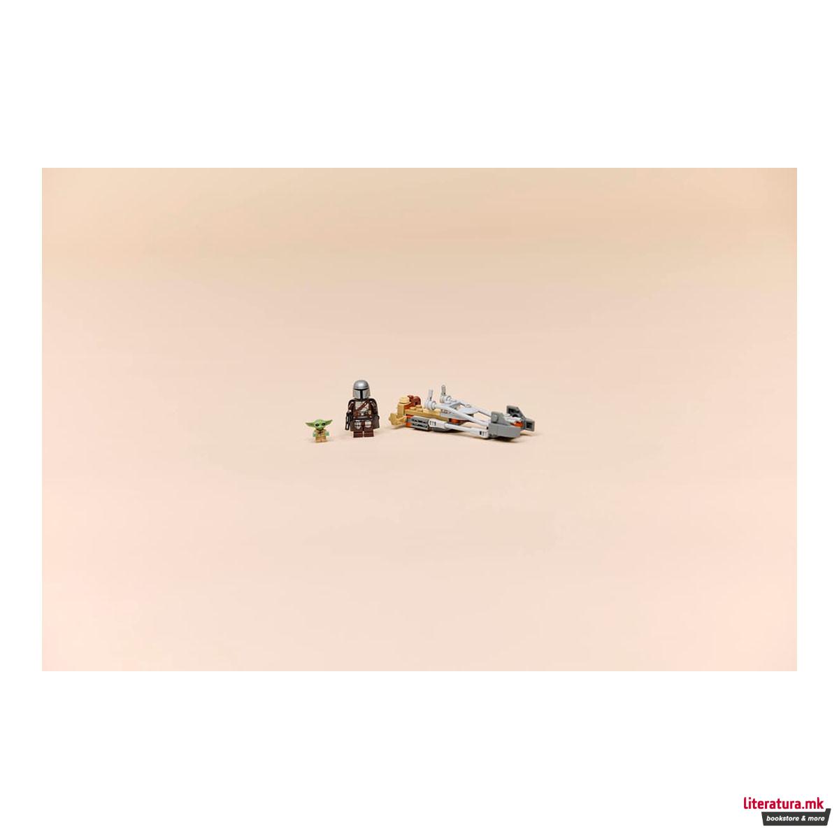 LEGO коцки, Star Wars, The Mandalorian & Grogus Speeder Bike 