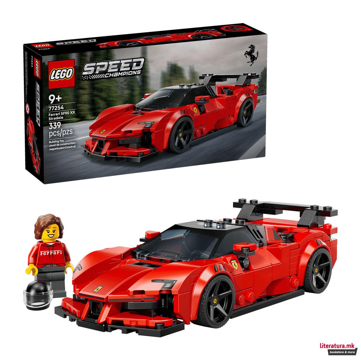LEGO коцки, Speed Champions, Ferrari SF90 XX Stradale Sports Car 