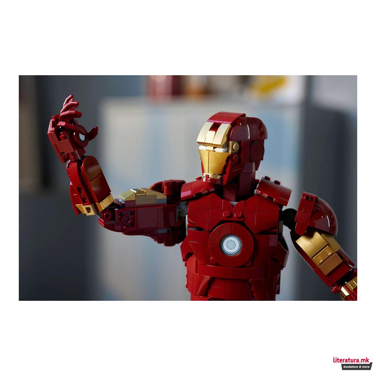 LEGO коцки, Marvel, Iron Man Mark 3 Collectors Edition 
