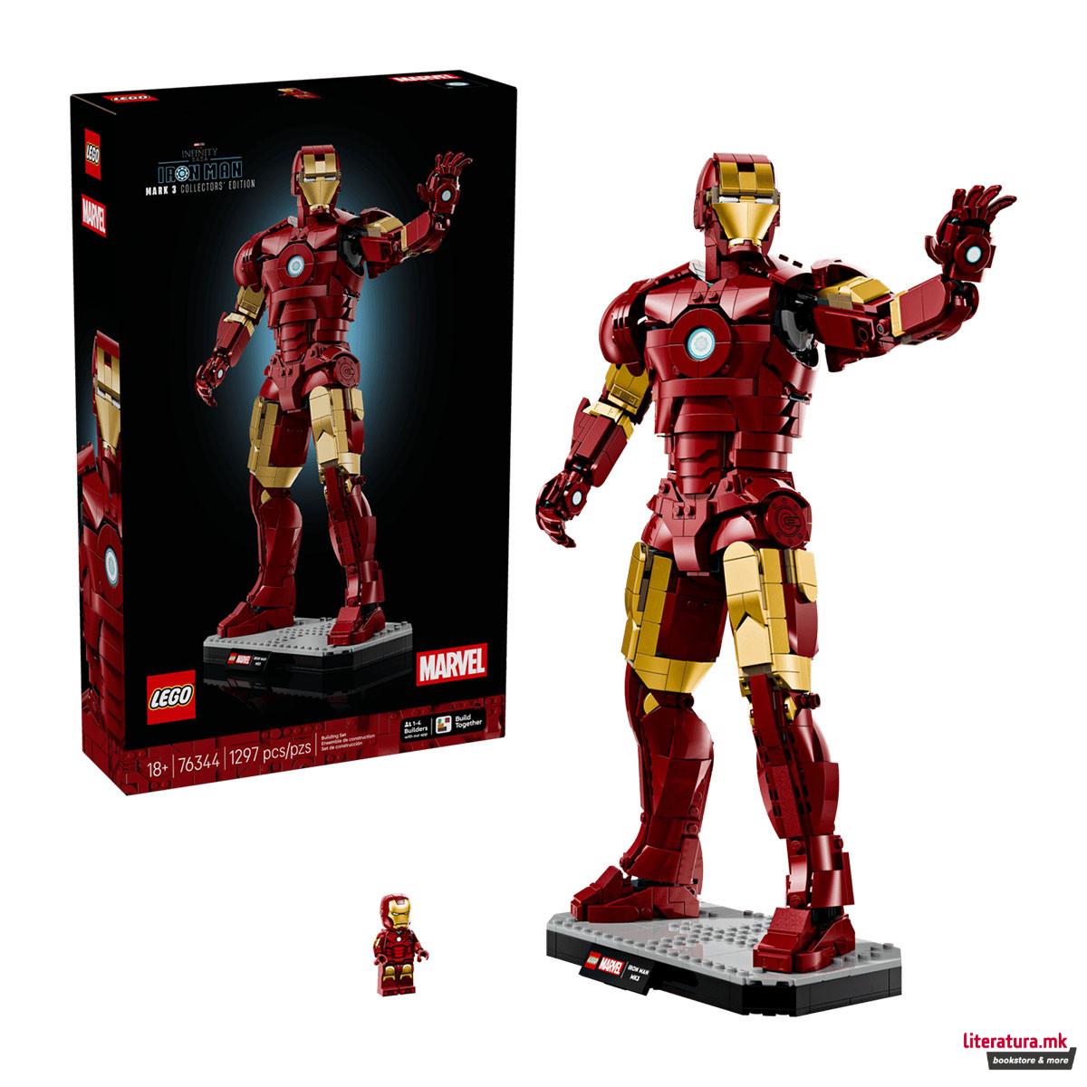 LEGO коцки, Marvel, Iron Man Mark 3 Collectors Edition 