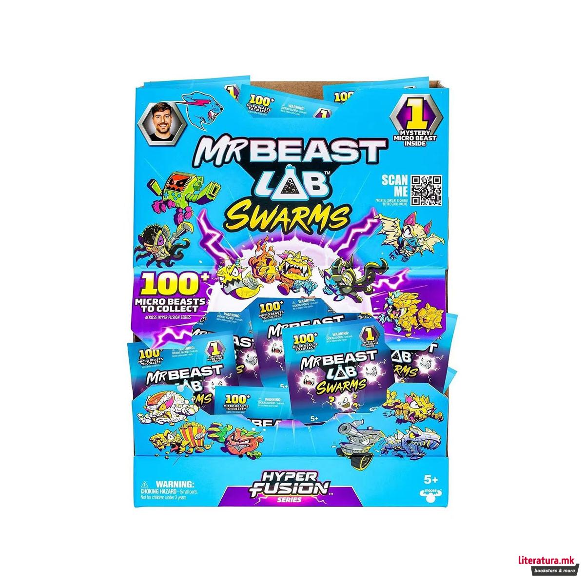 Мини фигура, Mr. Beast Lab Swarms (Mystery Figure) (Hyper Fusion Series) 