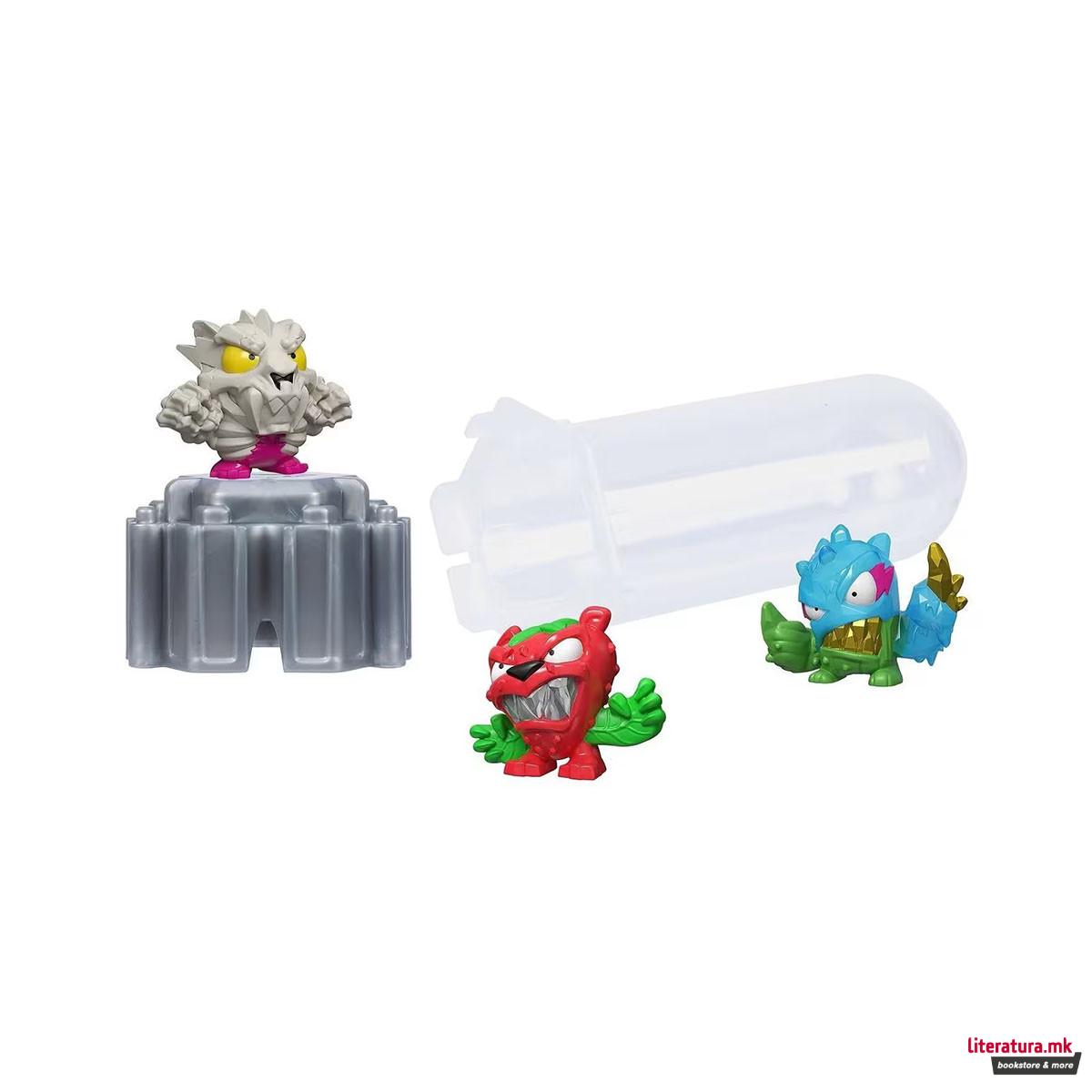 Сет од 3 мини фигури, Mr. Beast Lab Swarms (Mystery Figure), 2.5 cm 