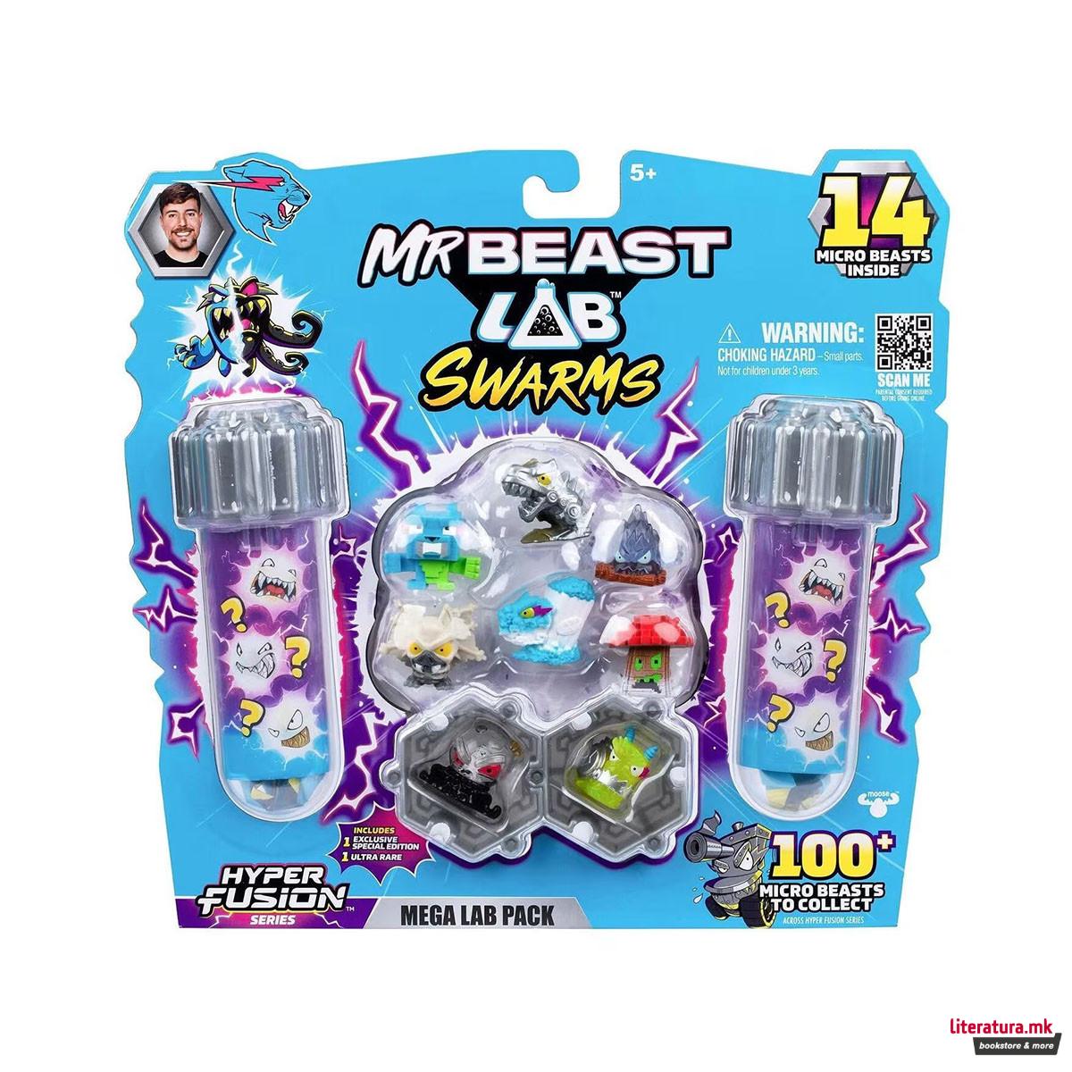 Сет фигури, Mr. Beast Lab Swarms - Mega Lab Pack, 2 варијанти 