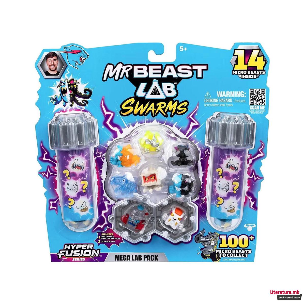 Сет фигури, Mr. Beast Lab Swarms - Mega Lab Pack, 2 варијанти 