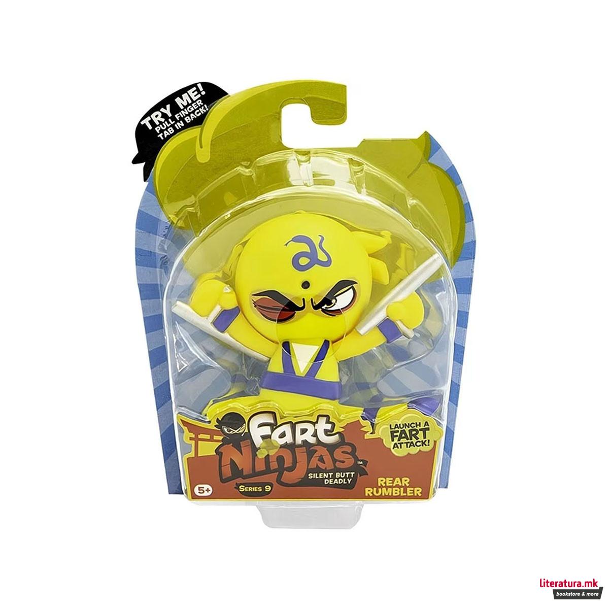 Мини фигура, Fart Ninjas S10, 9 cm, 6 дизајни 