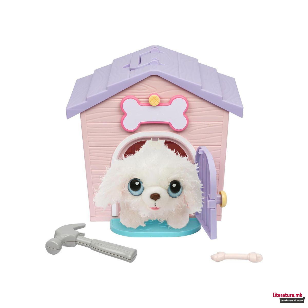Сет за игра, Little Live Pets: My Puppy's Home Minis - Pink 