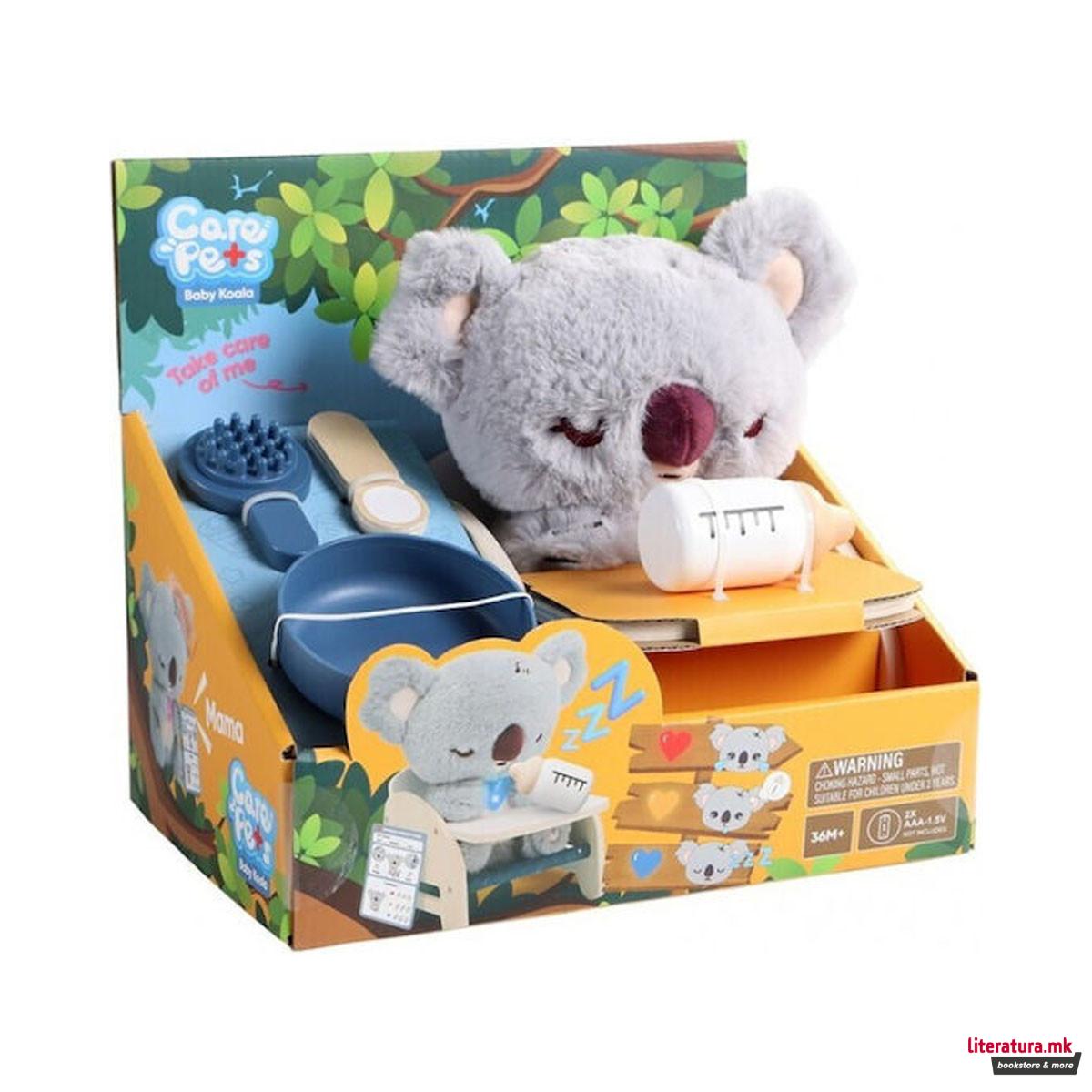 Сет за игра Care Pets: Baby Koala 
