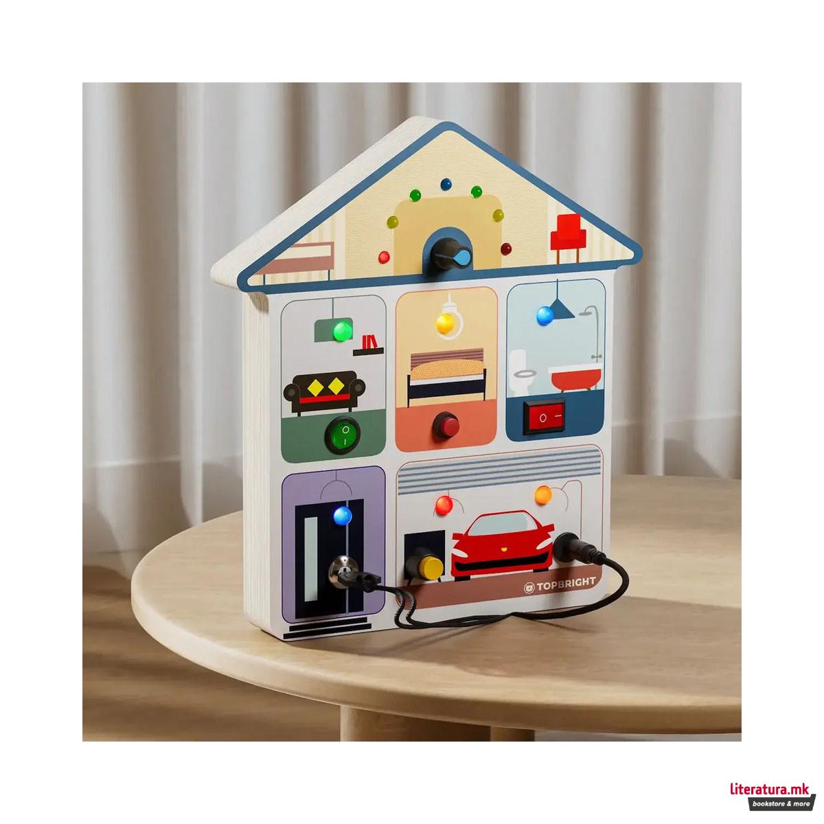 Едукативна игра Busy Board House 