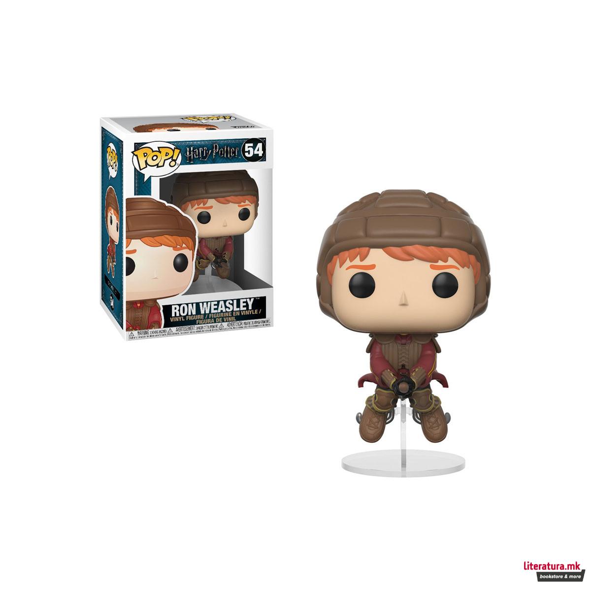 Фигура, Pop! Harry Potter - Ron Weasley On Broom 