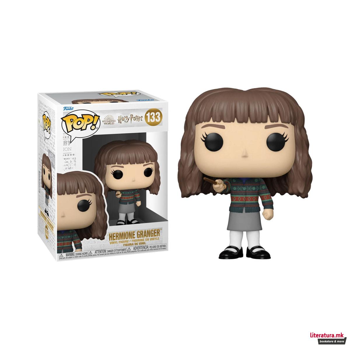 Фигура, Pop! Harry Potter - Hermione (with Wand)​ 