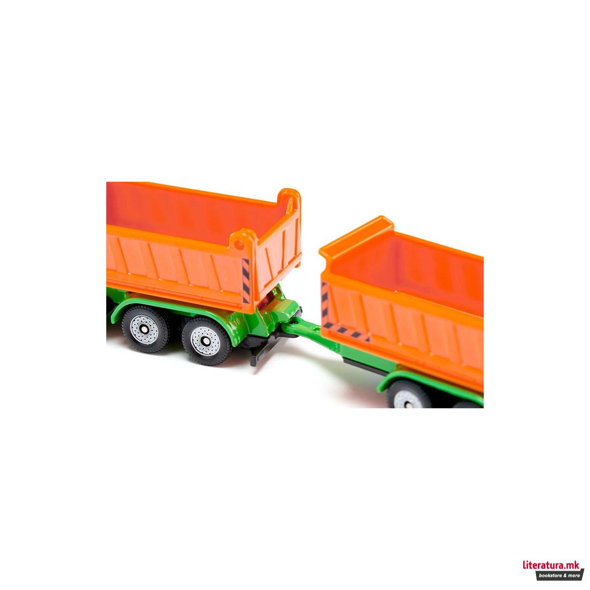 Фигура, Truck w/Dumper Body & Tipping Trailer 