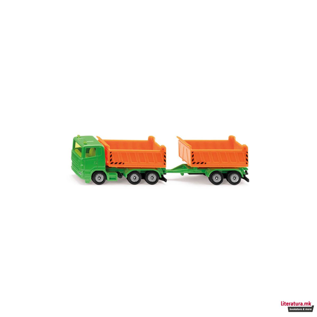 Фигура, Truck w/Dumper Body & Tipping Trailer 
