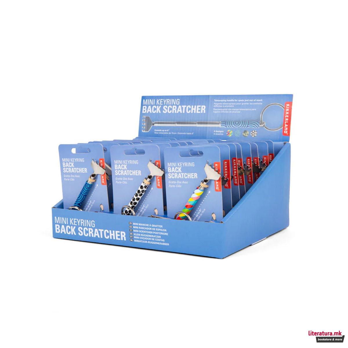 Приврзок за клучеви - Чешалка за грб, 4 дизајни 