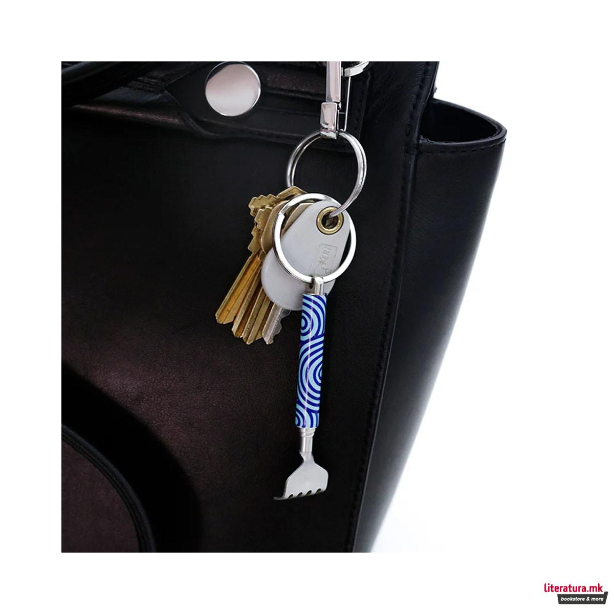 Приврзок за клучеви - Чешалка за грб, 4 дизајни 