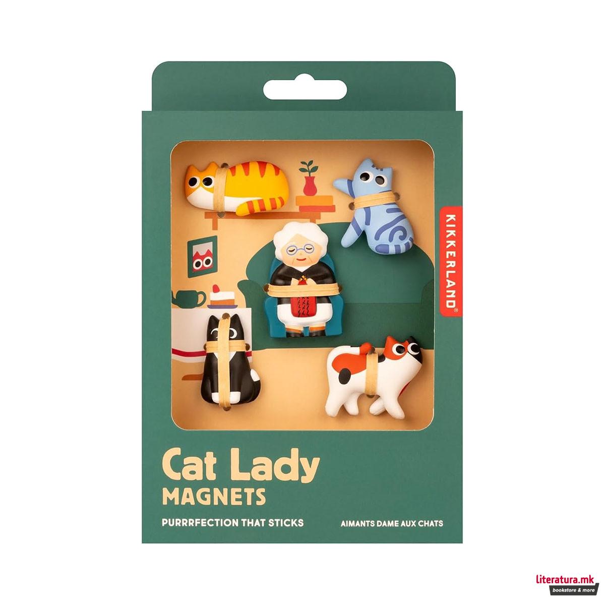 Сет магнети Cat Lady 