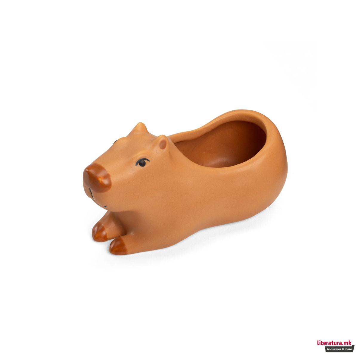 Саксија за цвеќе Cappy the Capybara 