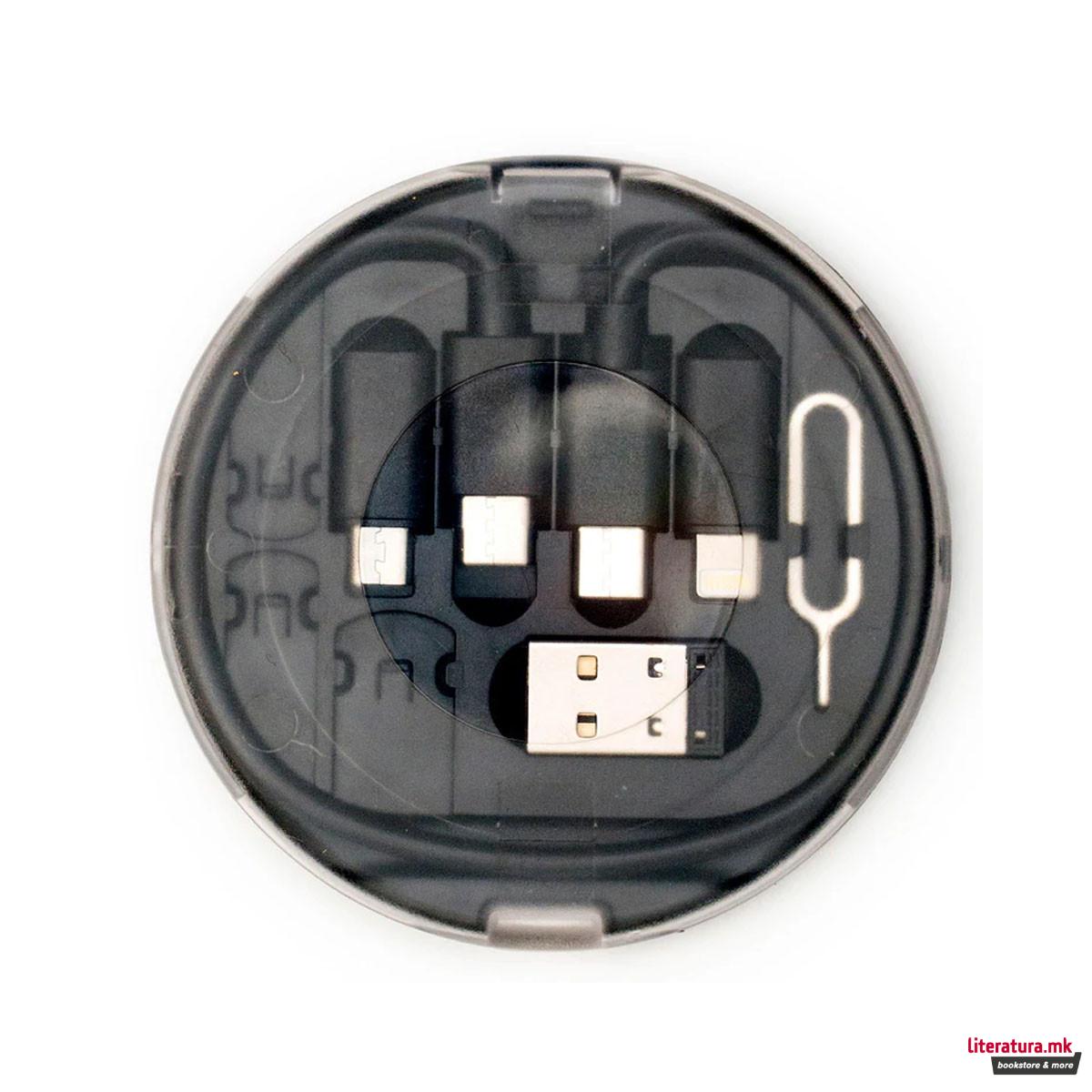 Џебна алатка со додатоци за телефон Travel Buddy 