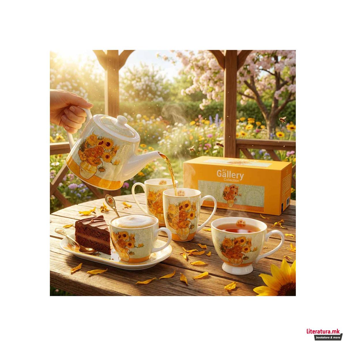 Сет од 2 шолји Van Gogh - Sunflowers, 360 ml 