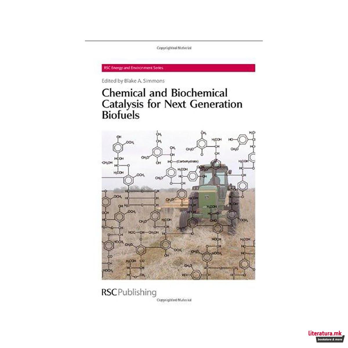 Chemical and Biochemical Catalysis for Next Generation Biofuels 