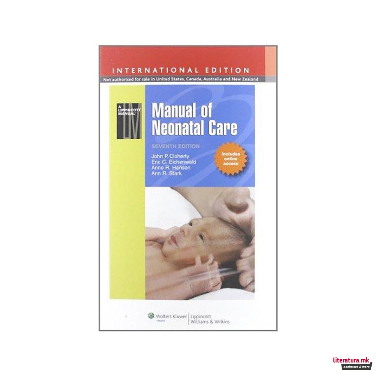 Manual of Neonatal Care 