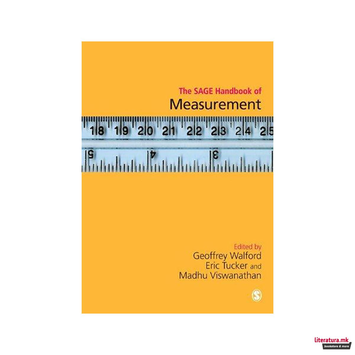 The SAGE Handbook of Measurement 
