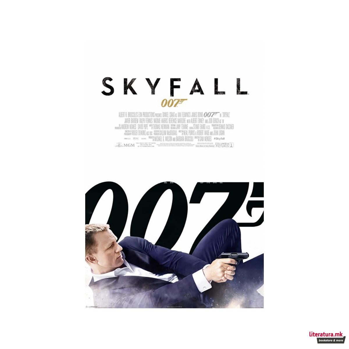 James Bond (Skyfall One Sheet - White) 