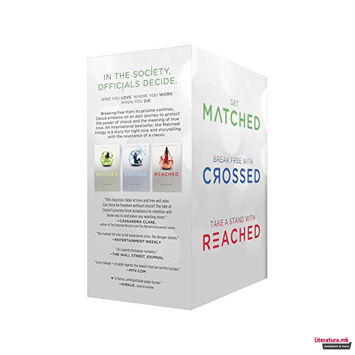 Matched Trilogy Box Set : Matched/Crossed/Reached 