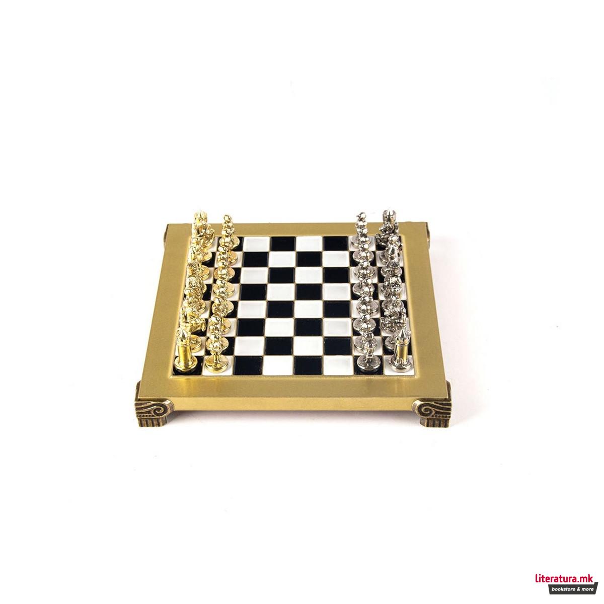 Сет за шах, Byzantine Empire Chess Set, мал, црн 