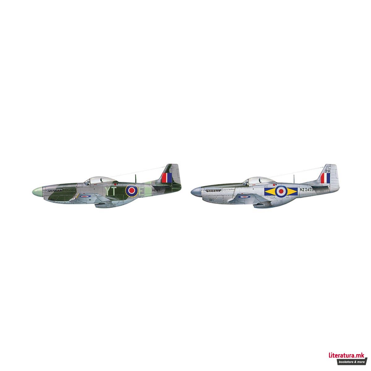 Макета, Aircraft, P-51D Mustang, 1:72 