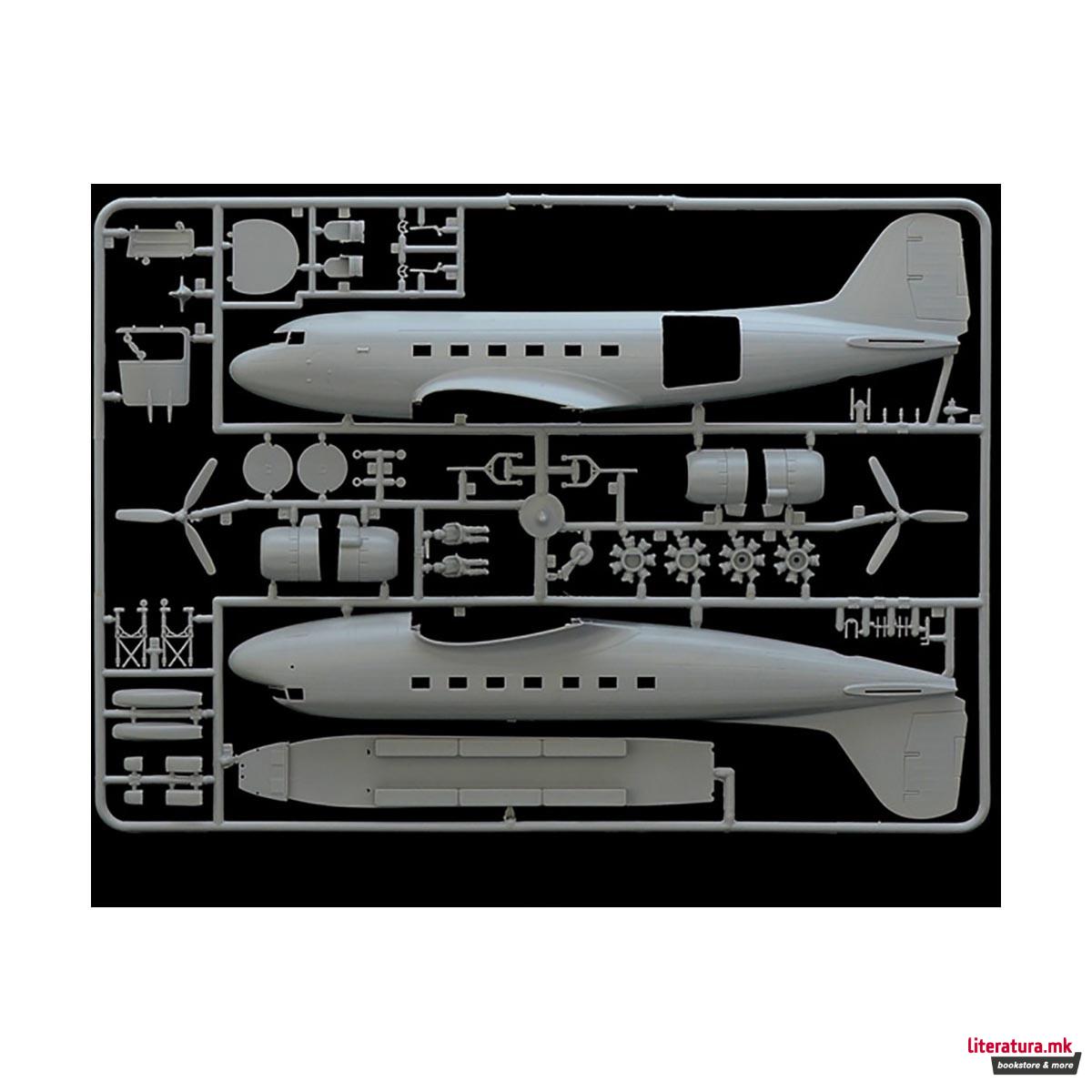 Макета, Aircraft, C-47 Skytrain, 1:72