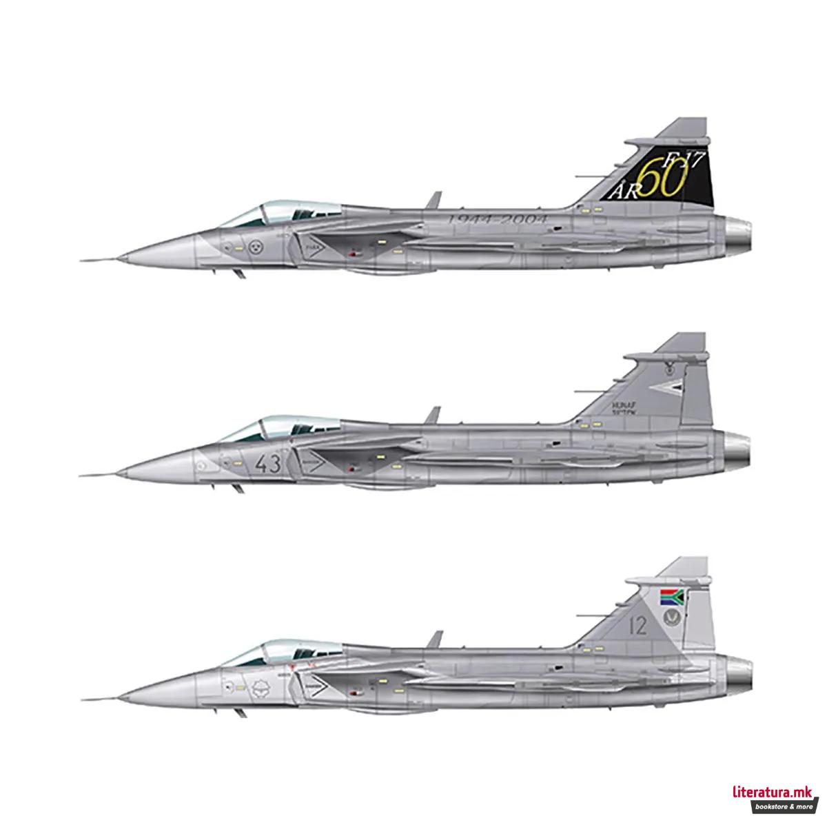 Макета, Aircraft, JAS 39 Gripen, 1:72