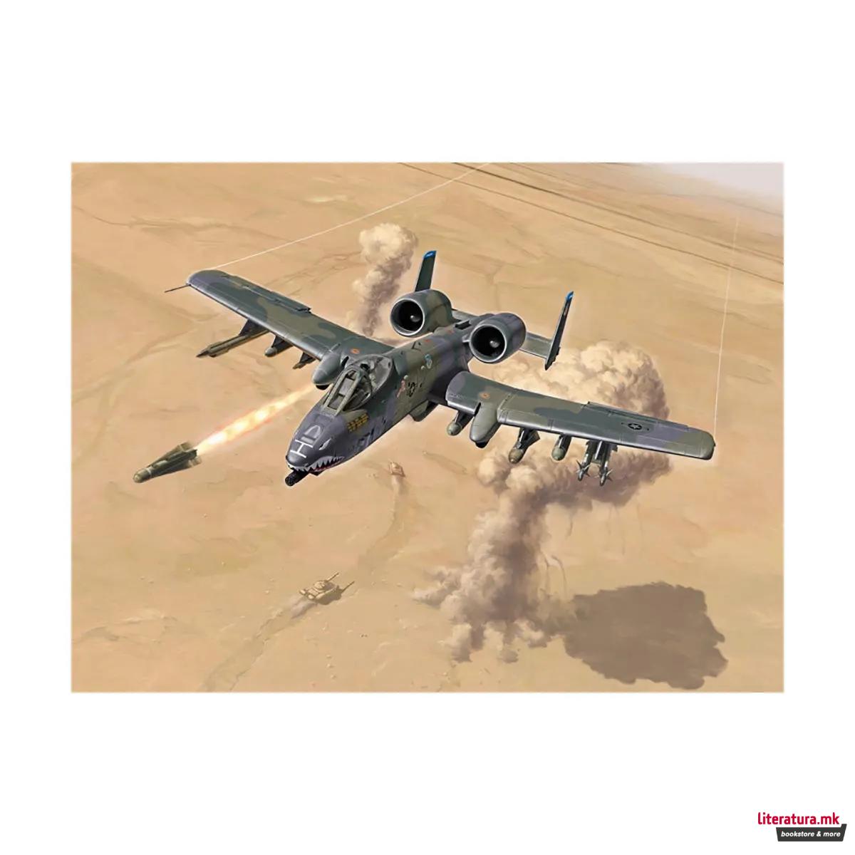 Макета, Aircraft, A-10 A/C Thunderbolt ll - Gulf War, 1:72