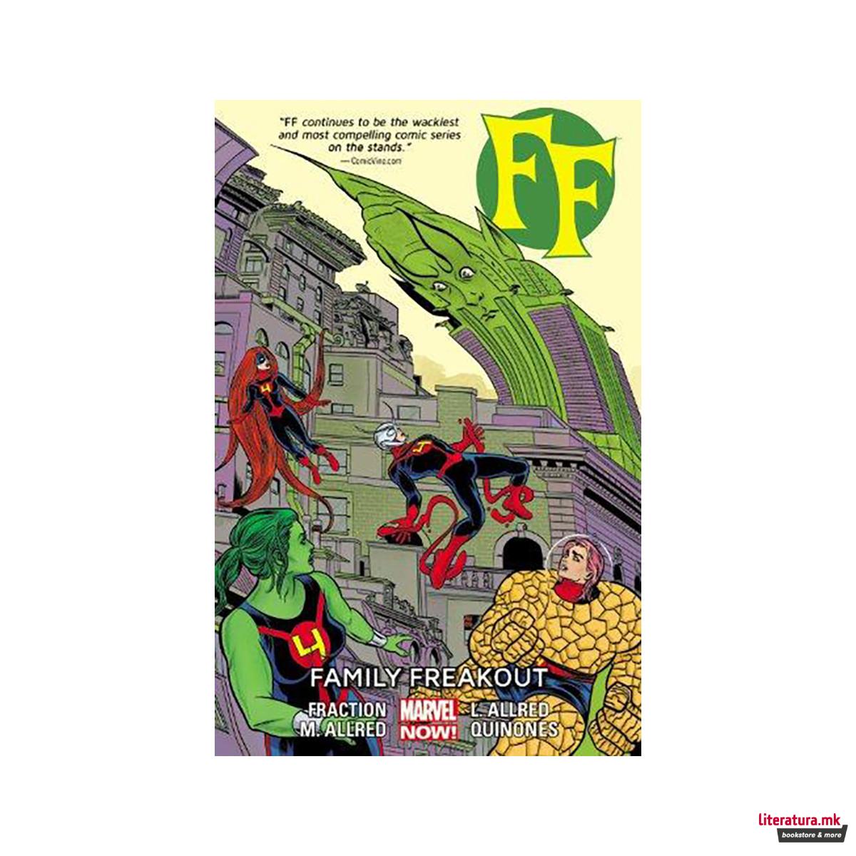 Ff - Volume 2: Family Freakout (marvel Now) 