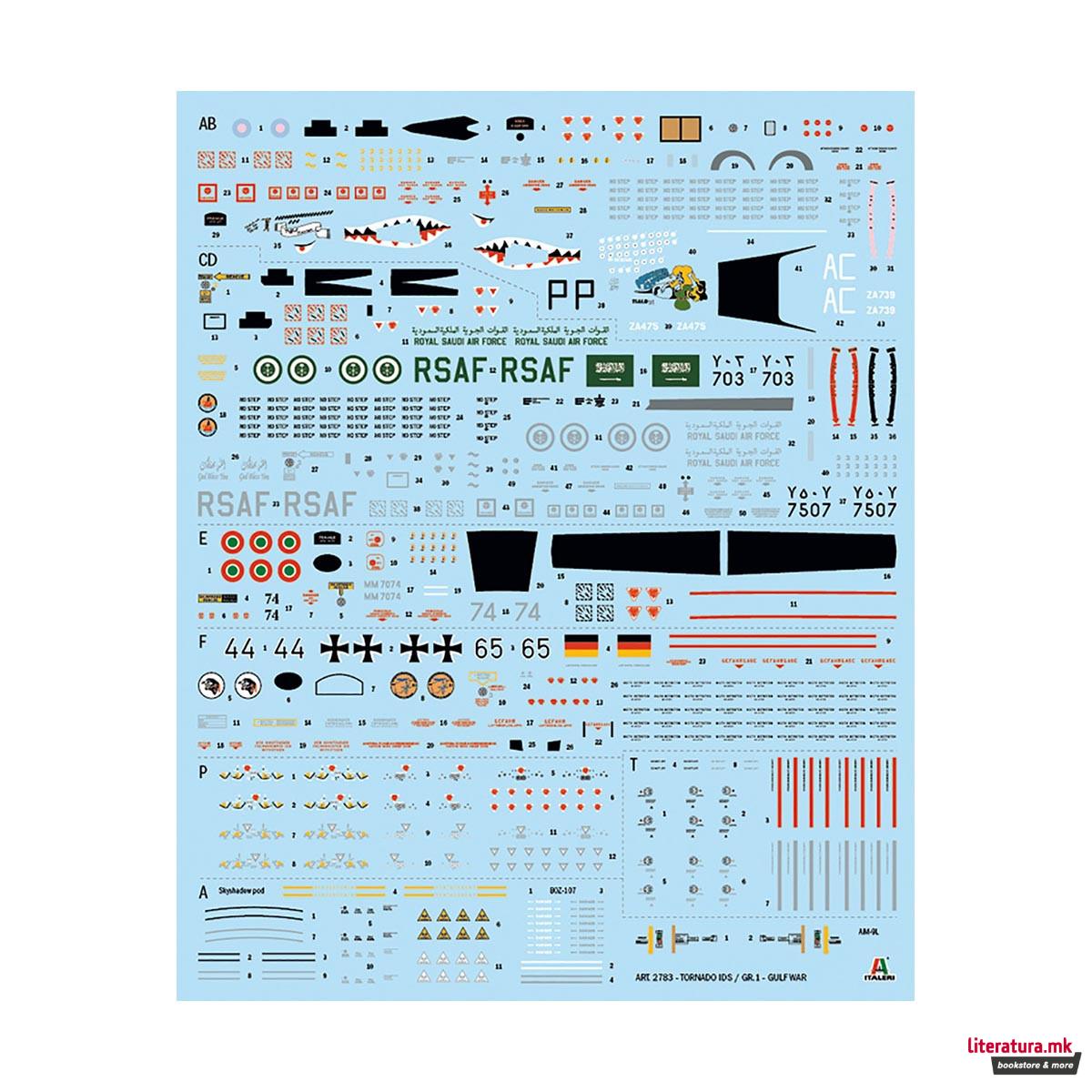 Макета, Aircraft, Tornado GR.1/IDS - Gulf War, 1:48