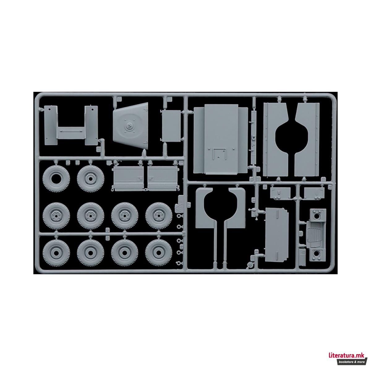 Макета, Military Vehicles, Land Rover 109’ LWB, 1:35