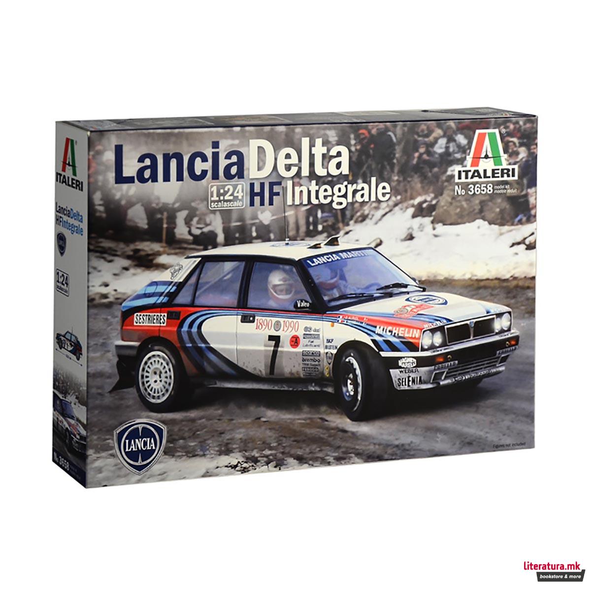 Макета, Cars and Bikes, Lancia Delta HF Integrale, 1:24 