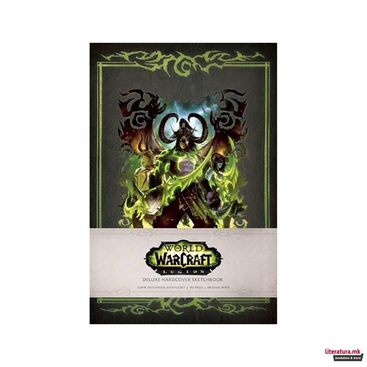 World of Warcraft: Legion Hardcover Blank Sketchbook 