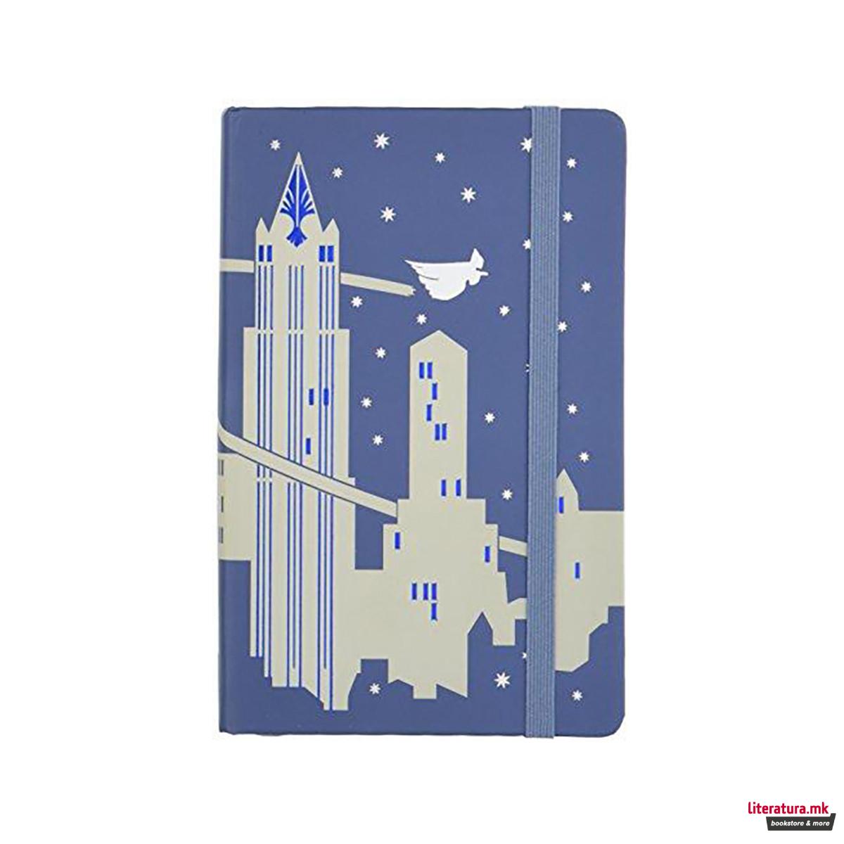 Fantastic Beasts and Where to Find Them: City Skyline Hardcover Ruled Notebook 