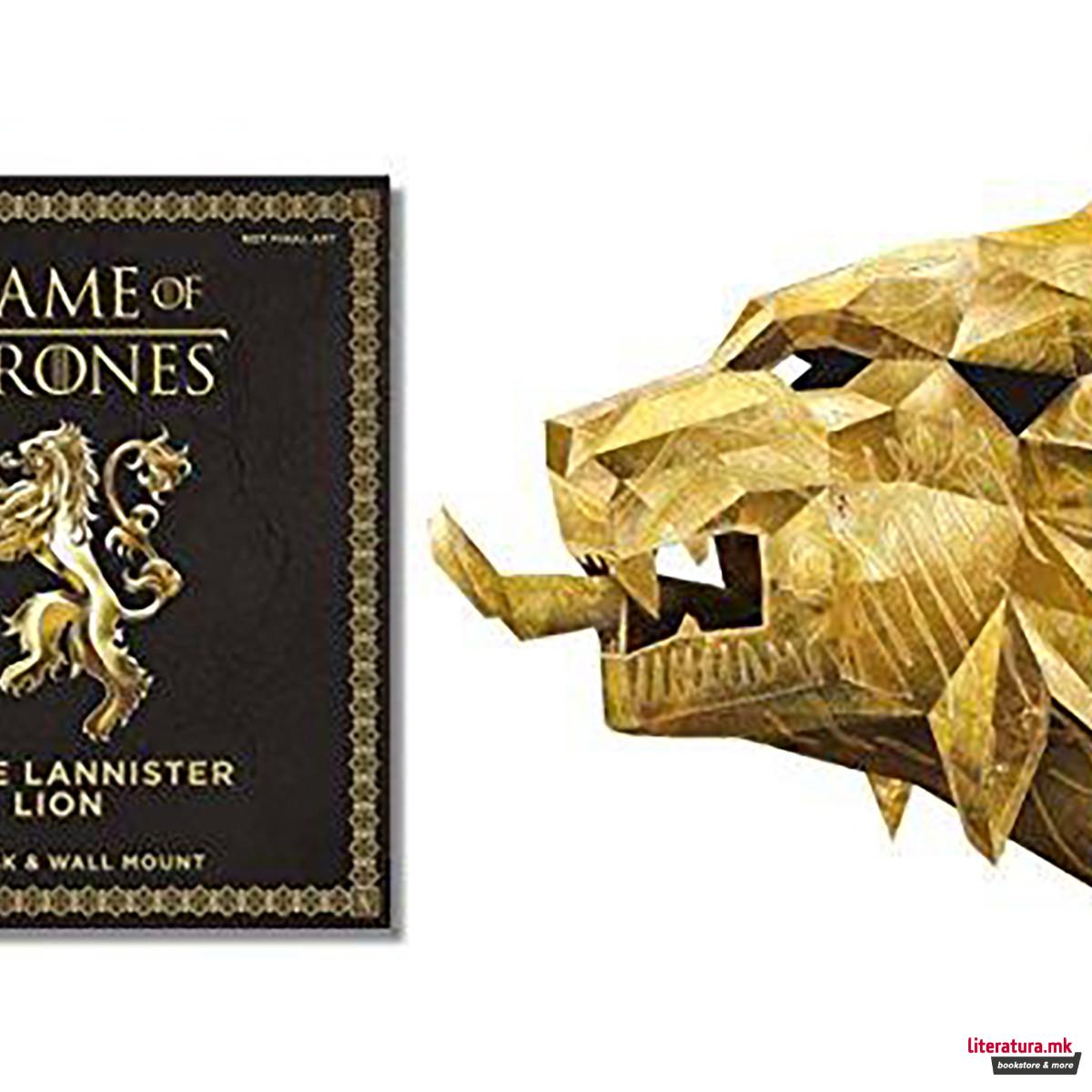 Game of Thrones Mask: House Lannister Lion 