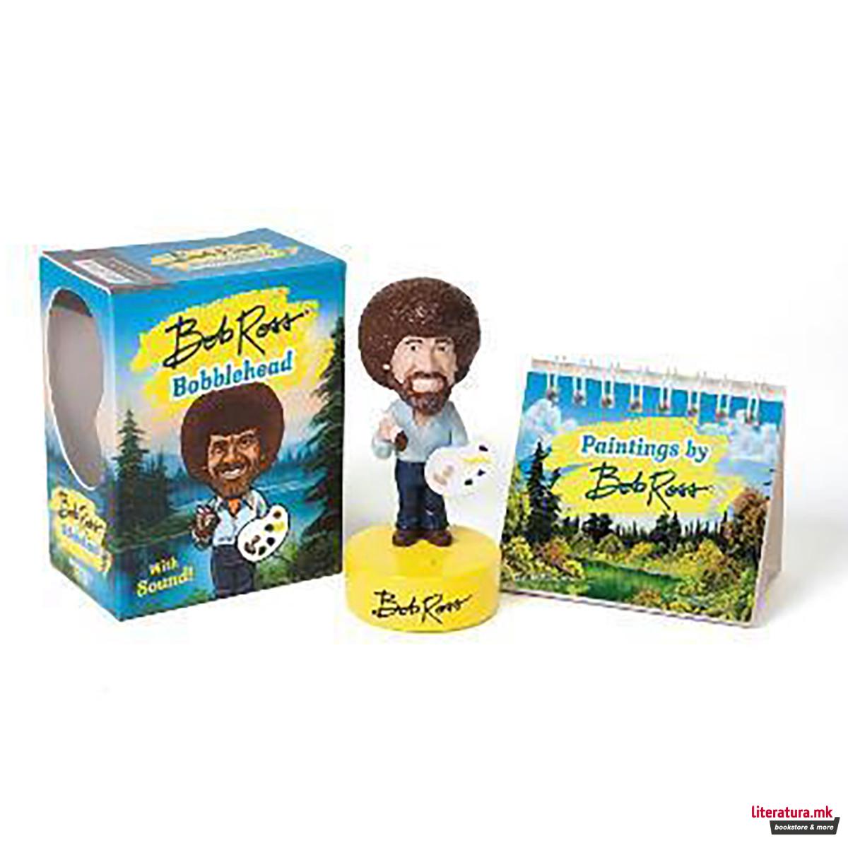 Bob Ross Bobblehead : With Sound! 