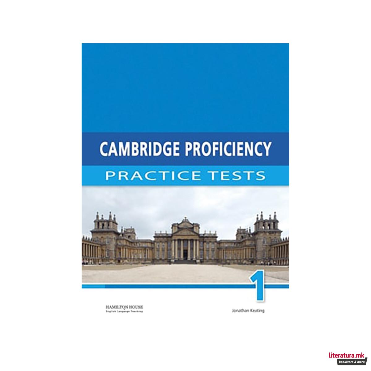 CAMBRIDGE PROFICIENCY PRACTISE TESTS 1 STUDENT'S BOOK 