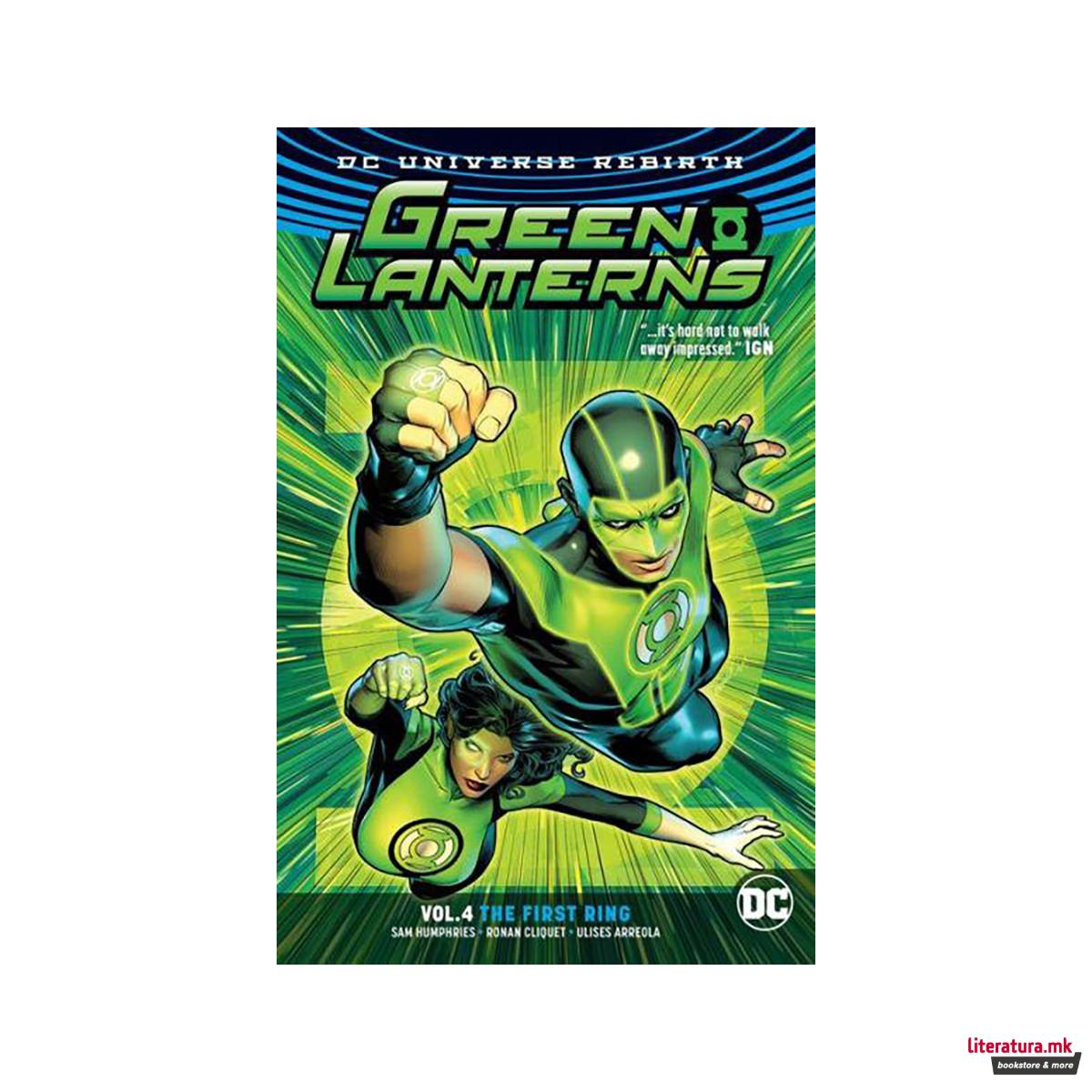 Green Lanterns Vol. 4 The First Rings (Rebirth) 