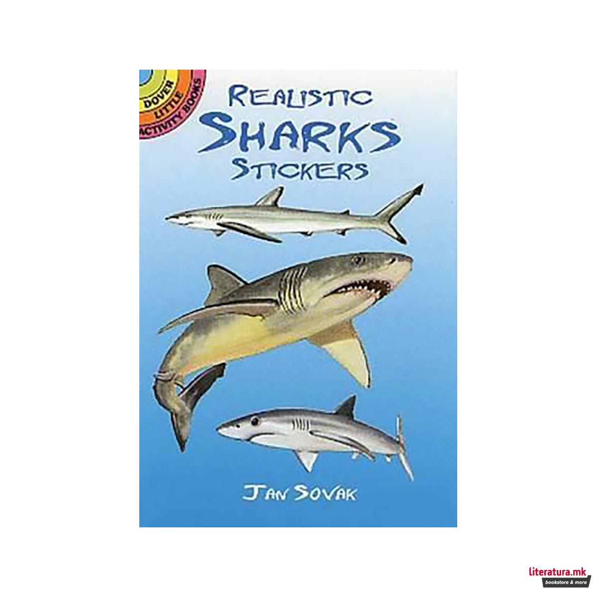 Realistic Sharks Stickers 