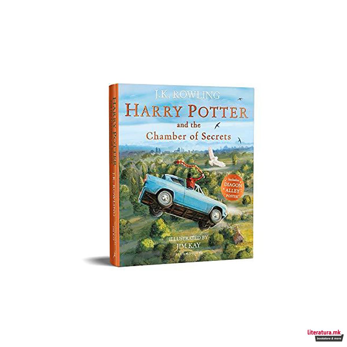 Harry Potter and the Chamber of Secrets : Illustrated Edition 