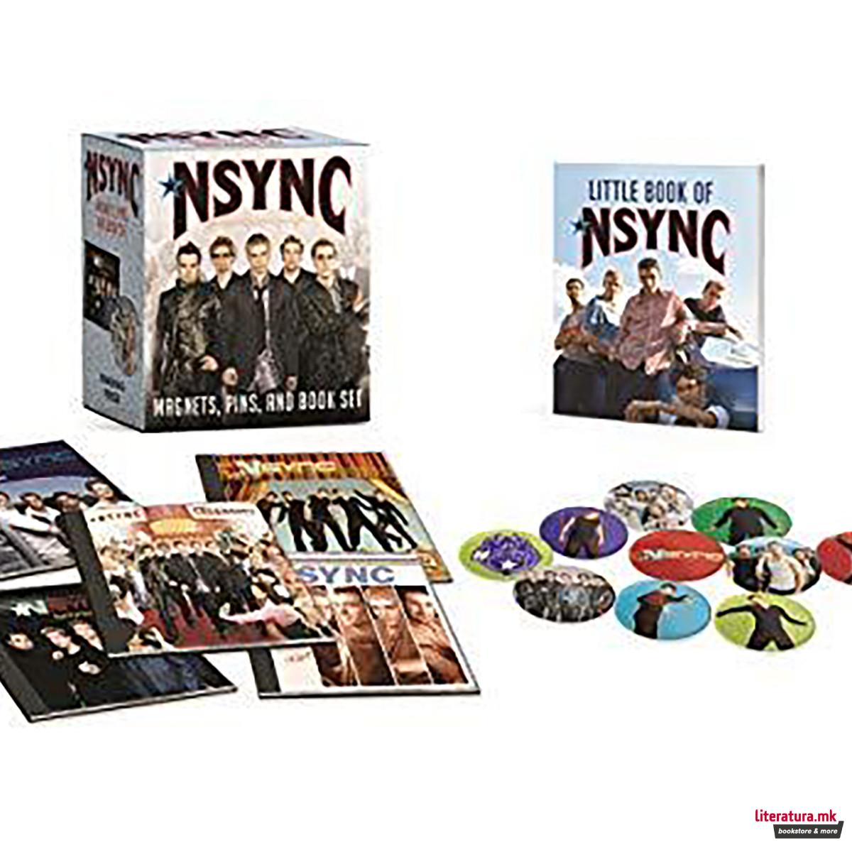 *NSYNC: Magnets, Pins, and Book Set