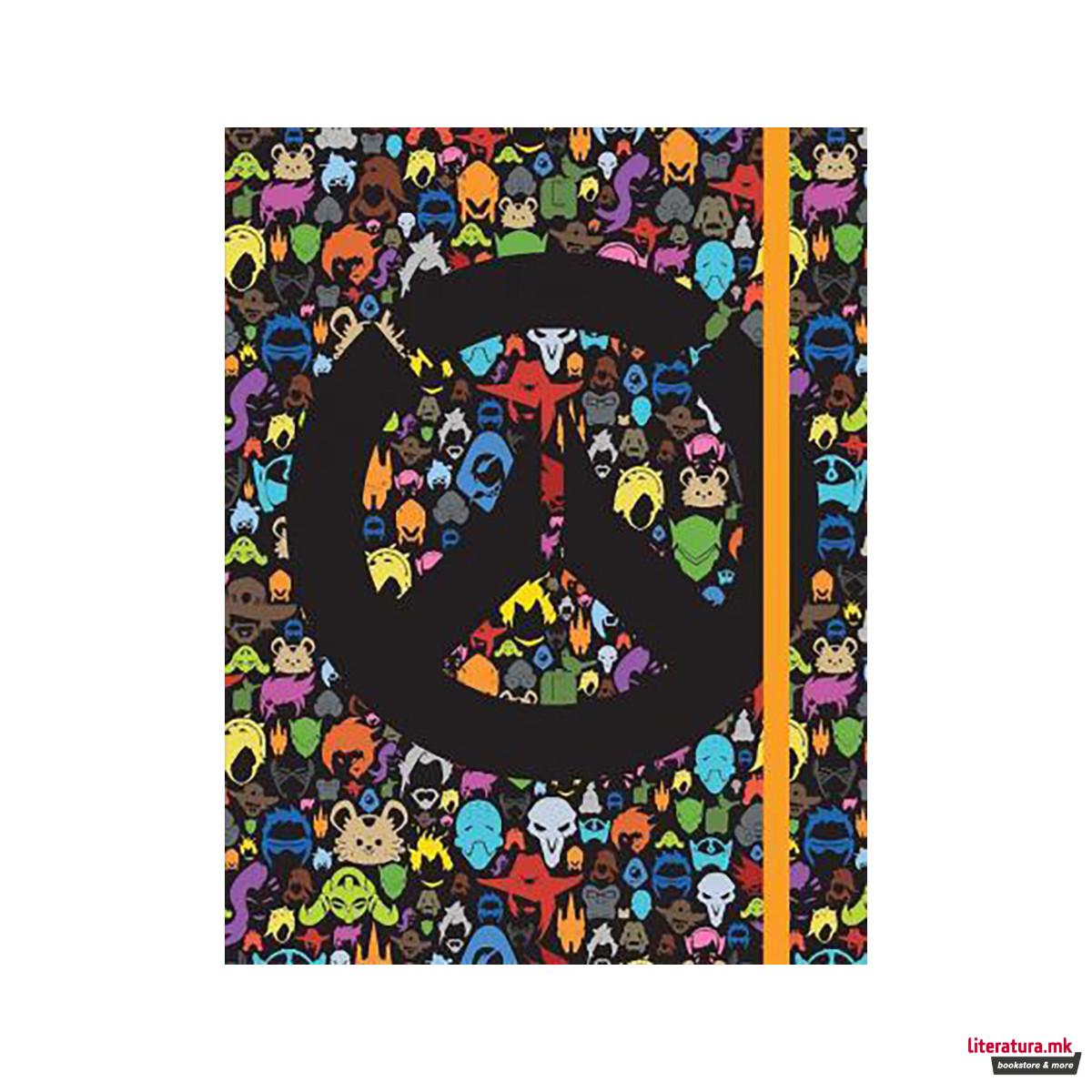 Overwatch: All Over Character Icon Notebook 